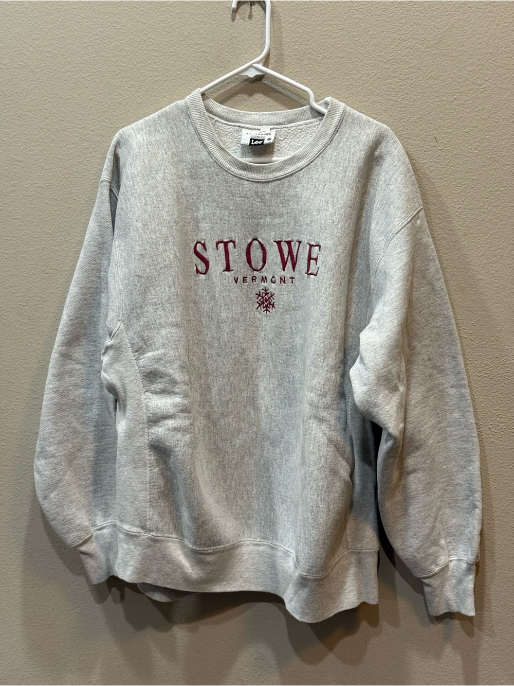 Lee Vintage Stowe Vermont Graphic Sweatshirt